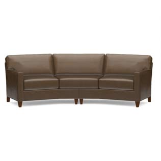 Two Piece Wedge Sofa